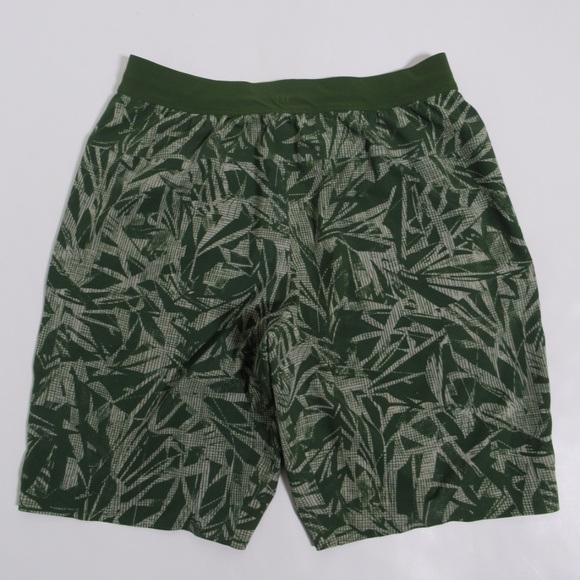 Lululemon T.H.E. Short 9" *Reversible Hot House Loden Green Multi / Grid Lines M - Picture 4 of 12